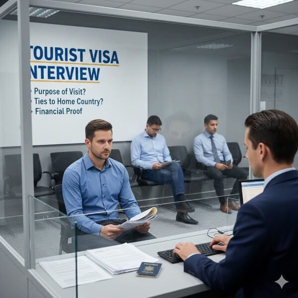 Tourist visa interview questions and answers